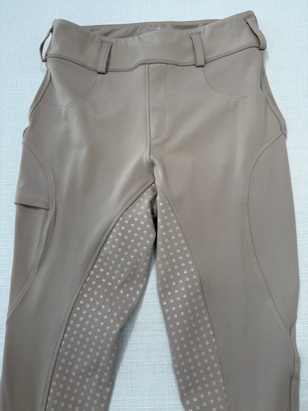 Brown Silicone-Grip Riding Tights - Picture 3 of 8